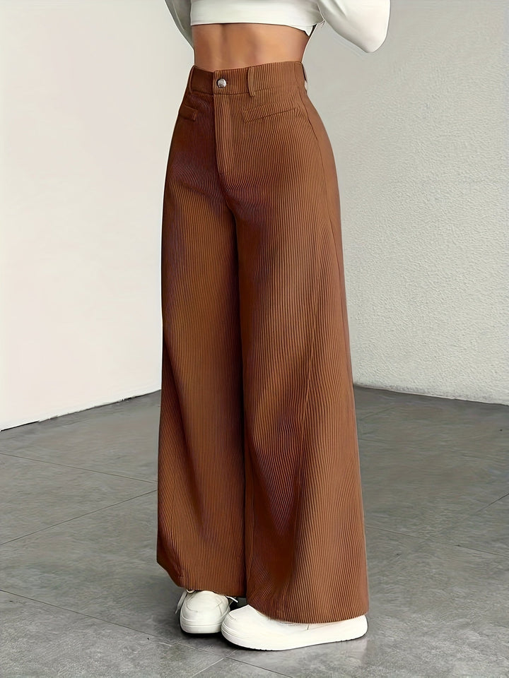 Kimberly | High-Waisted Wide-Leg Pants
