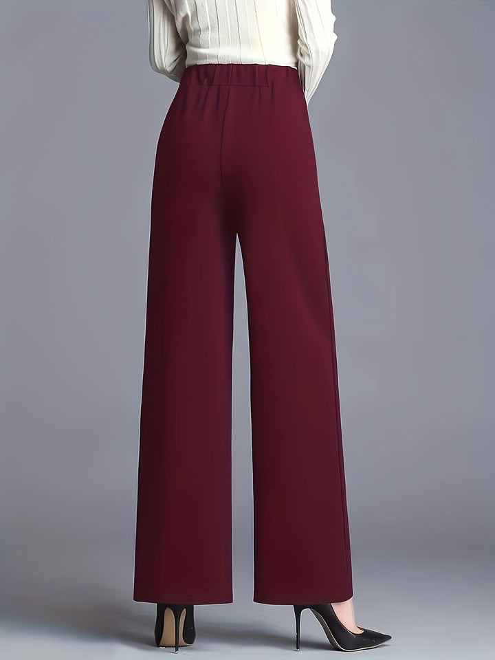 Claudia | High-Waisted Wide-Leg Pants
