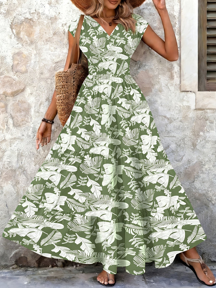 Lorena | Flowing Bohemian Maxi Dress