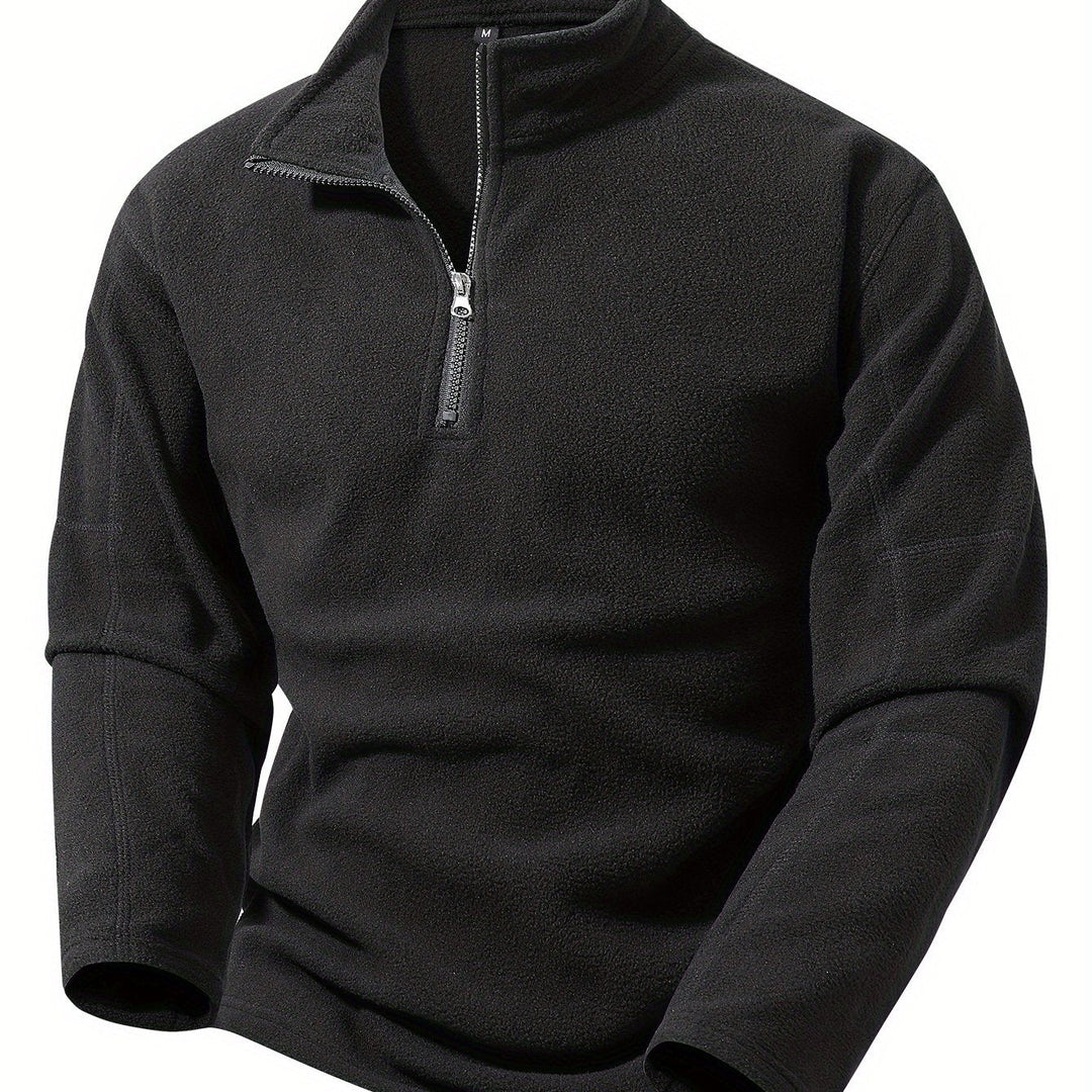 grayson | Half-Zip Stand-Collar Pullover