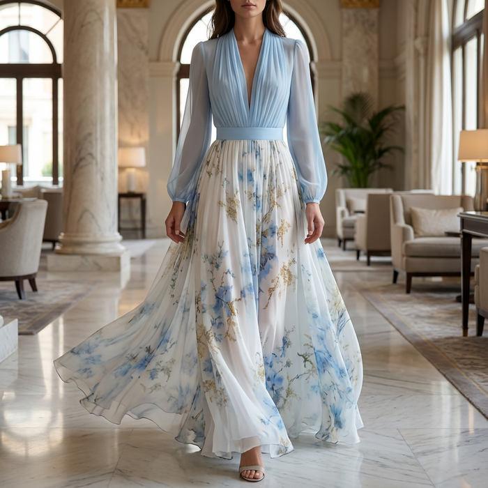 Ryza | Stunning Floral Maxi Dress