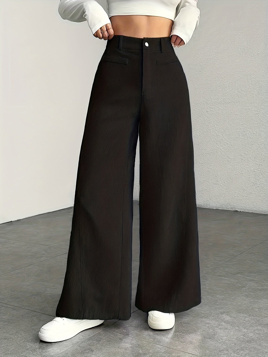Kimberly | High-Waisted Wide-Leg Pants