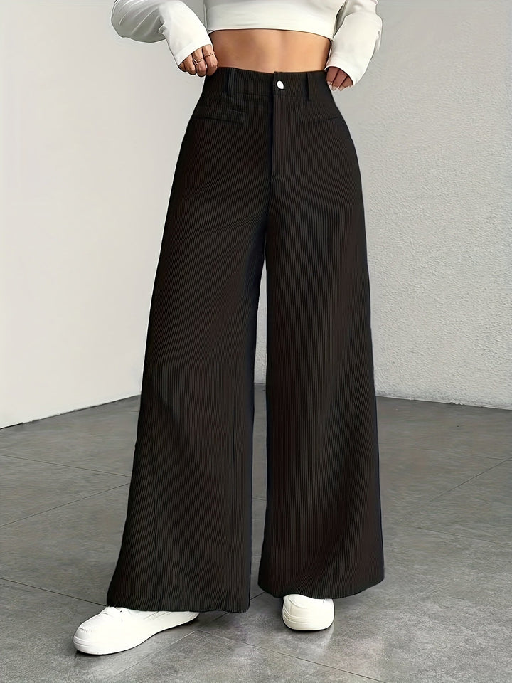 Kimberly | High-Waisted Wide-Leg Pants