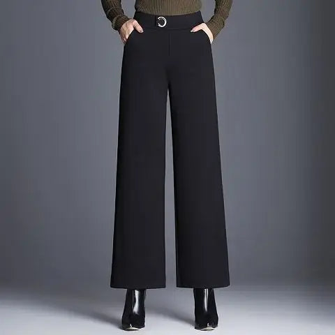 Beatrix | Checked Wide-Leg Pants