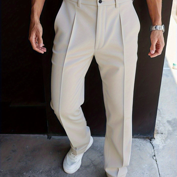Vaughn | Tailored Straight-Leg Pants