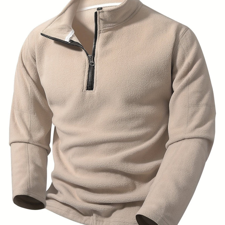 grayson | Half-Zip Stand-Collar Pullover