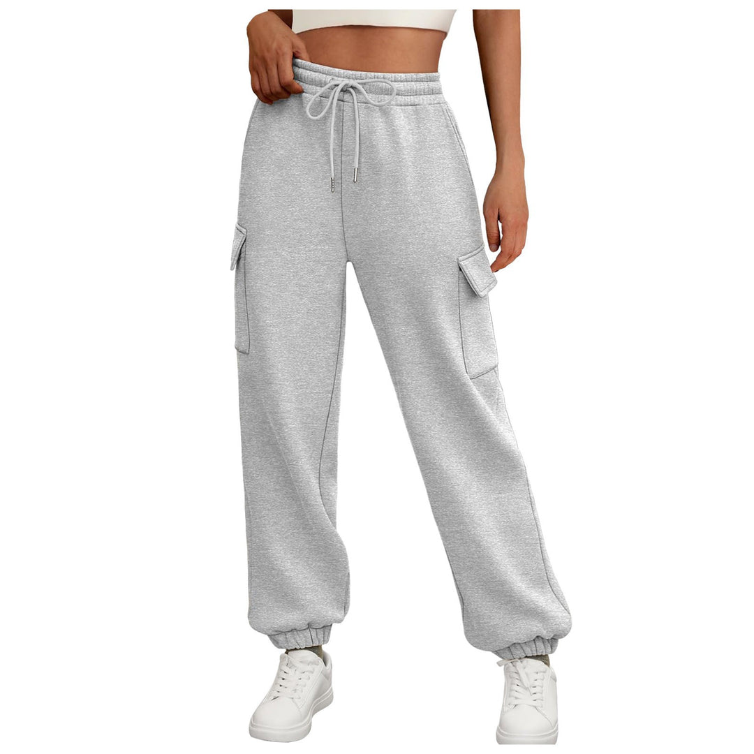 Fleece Lined Baggy Sweatpants, Women&