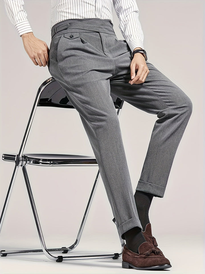 Carter | Tailored Pleated Pants