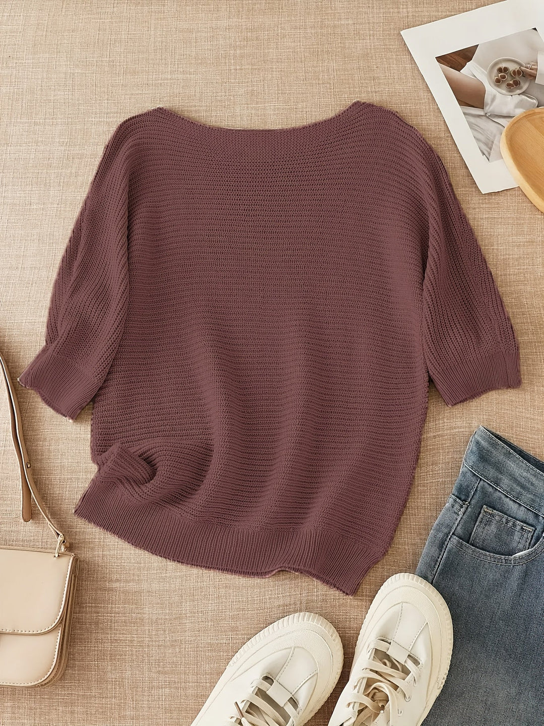 Lena | Relaxed Open-Knit Sweater