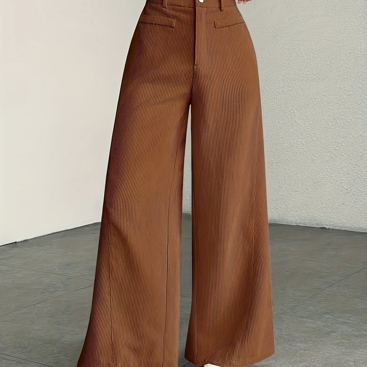 Kimberly | High-Waisted Wide-Leg Pants