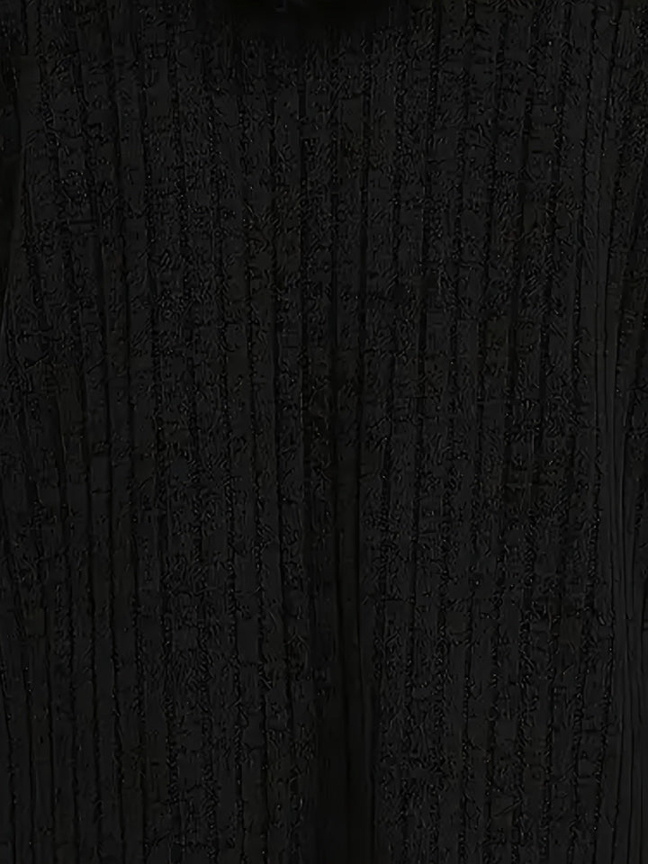 Cecilia | Textured color-Block Hooded Jacket