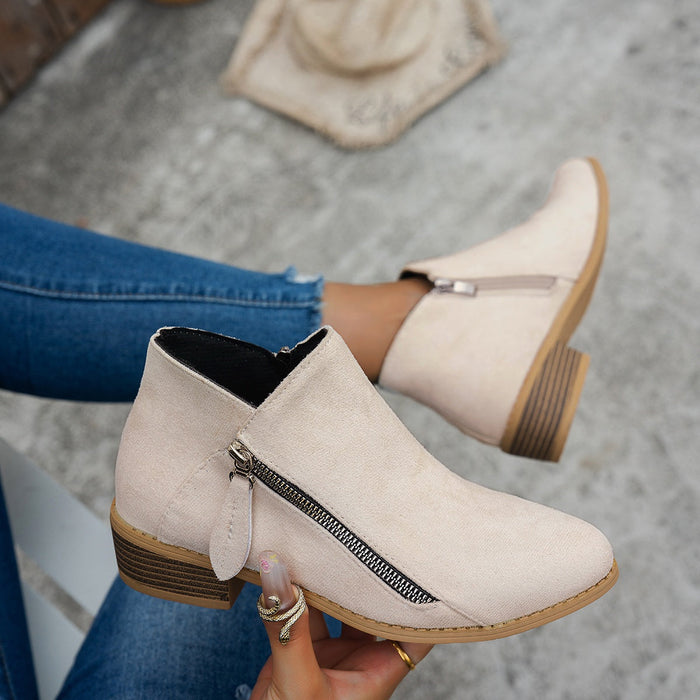 Bianca | Everyday Side-Zip Ankle Boots