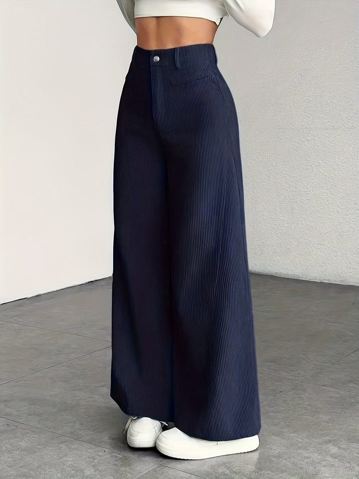Kimberly | High-Waisted Wide-Leg Pants