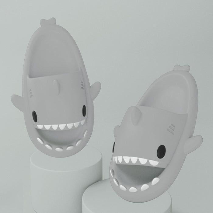 Riley | Cute Shark Slippers for Women and Men, Soft and Cushioned