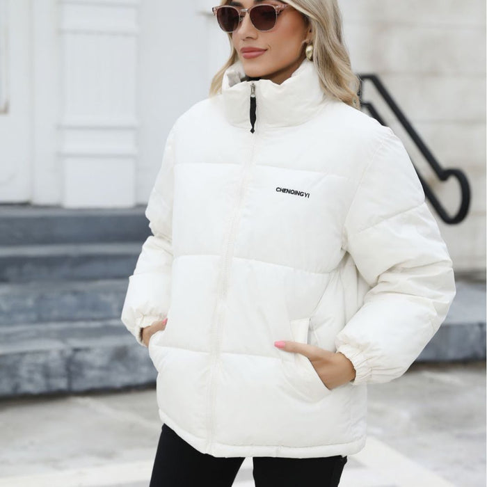 Nicole | Women's Windproof Padded Puffer Jacket with Loose Fit