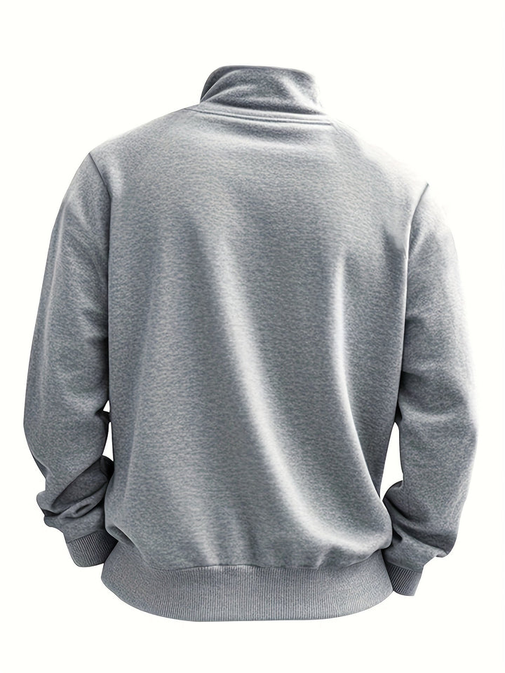 Calvin | Refined Half-Zip Pullover