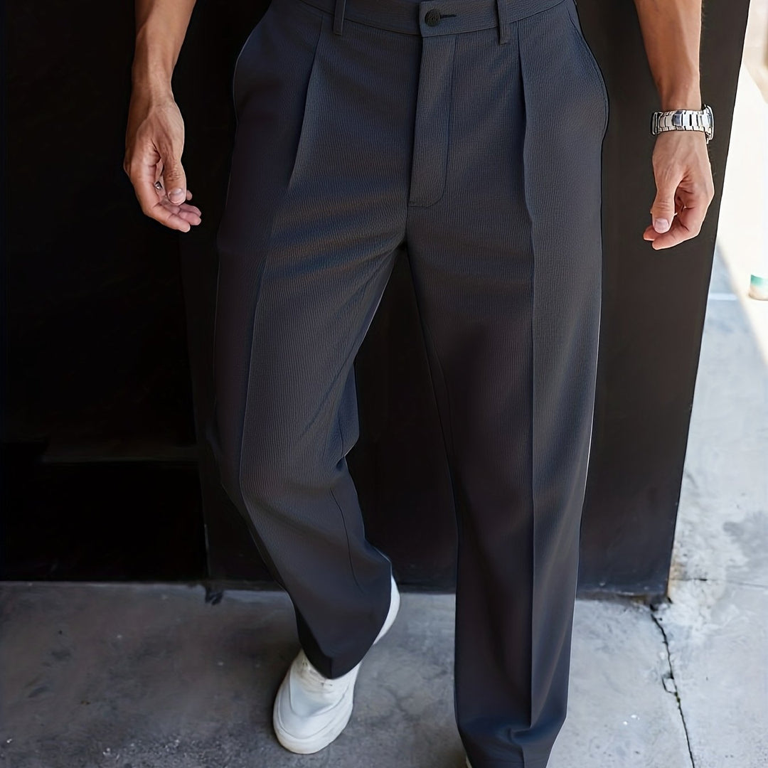 Vaughn | Tailored Straight-Leg Pants