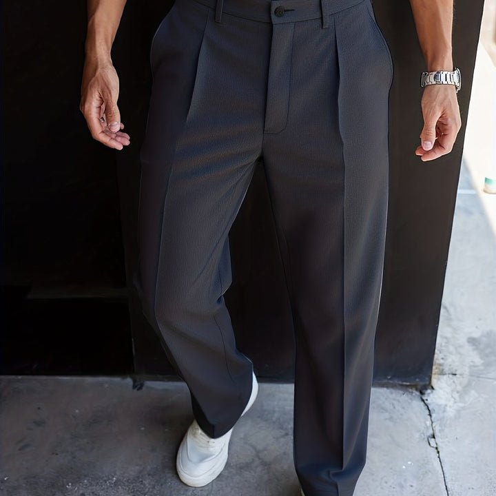 Vaughn | Tailored Straight-Leg Pants
