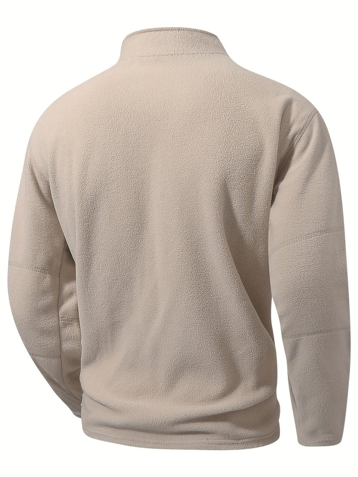 grayson | Half-Zip Stand-Collar Pullover