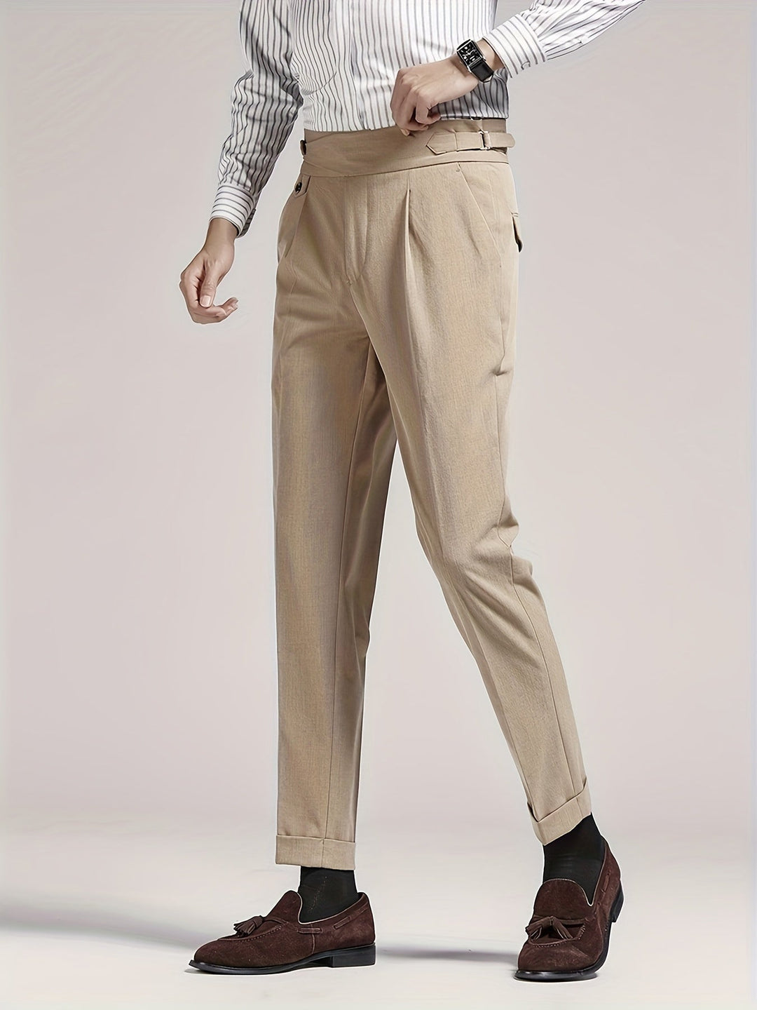 Carter | Tailored Pleated Pants