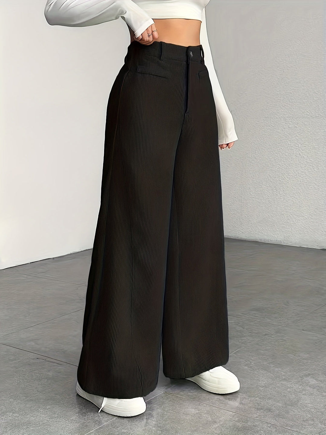 Kimberly | High-Waisted Wide-Leg Pants