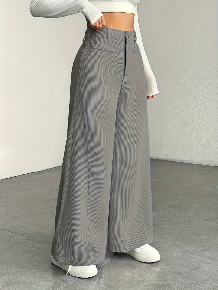 Kimberly | High-Waisted Wide-Leg Pants