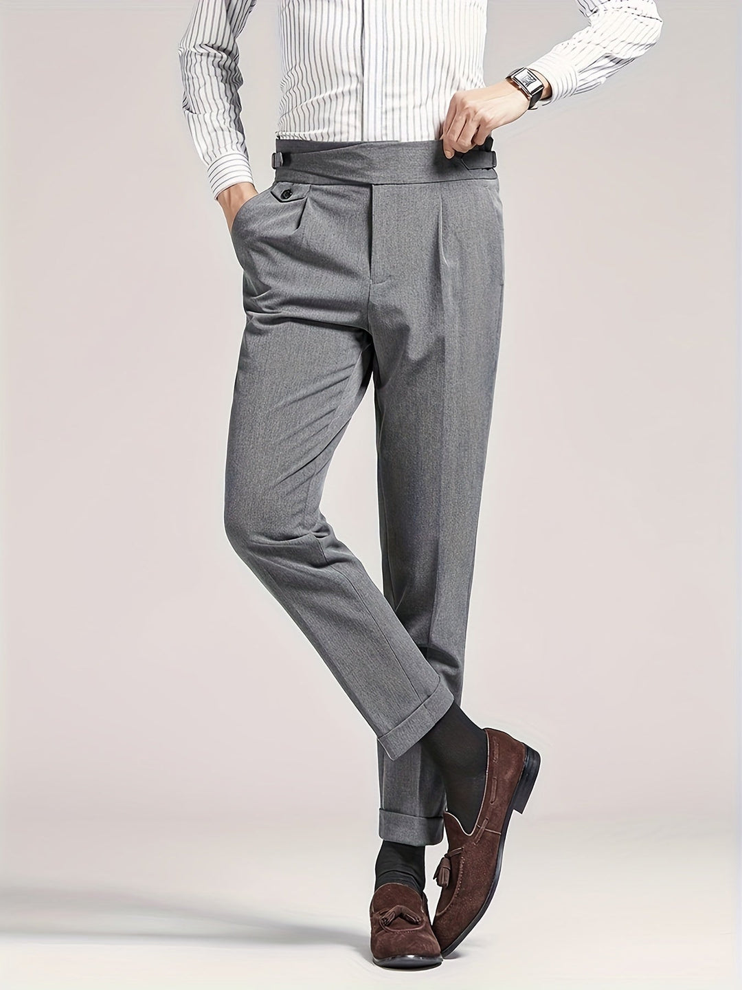 Carter | Tailored Pleated Pants