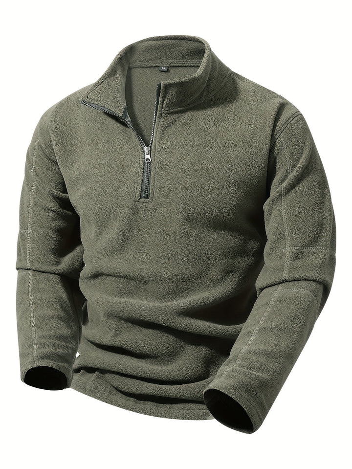 grayson | Half-Zip Stand-Collar Pullover