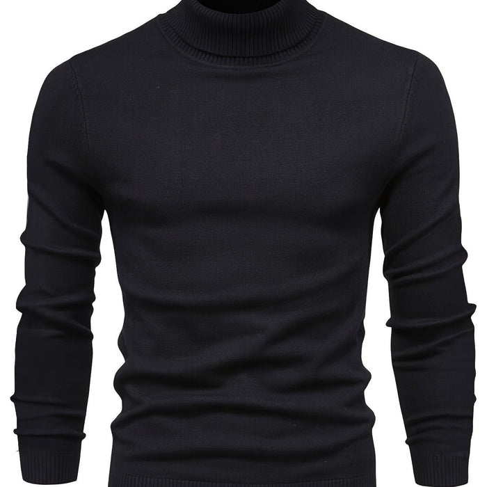 Malcolm | Classic Mock-Neck Sweater