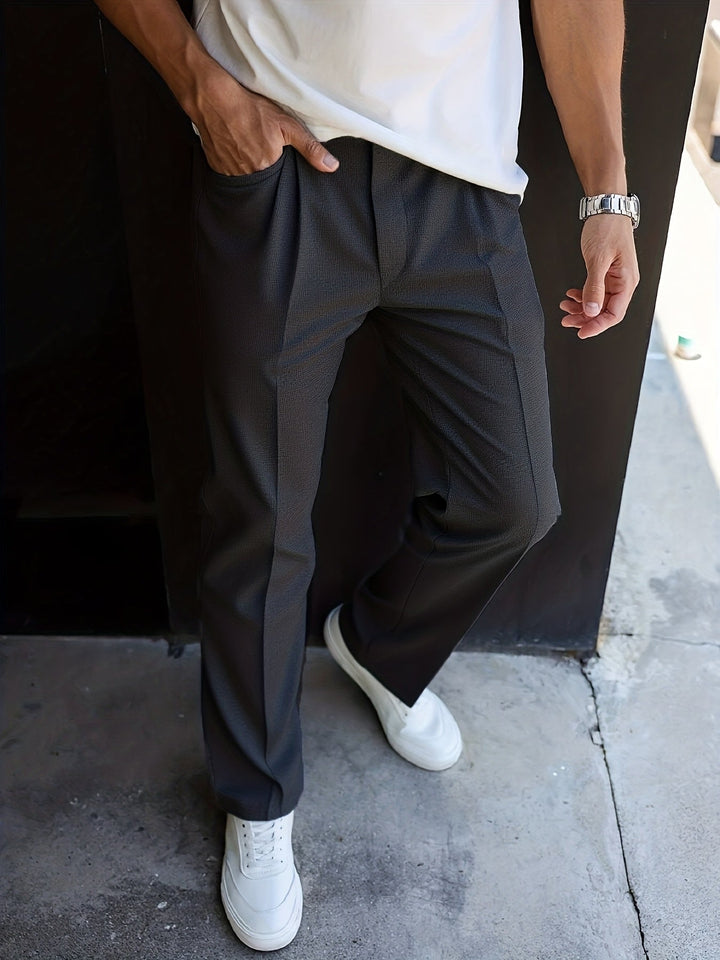 Vaughn | Tailored Straight-Leg Pants