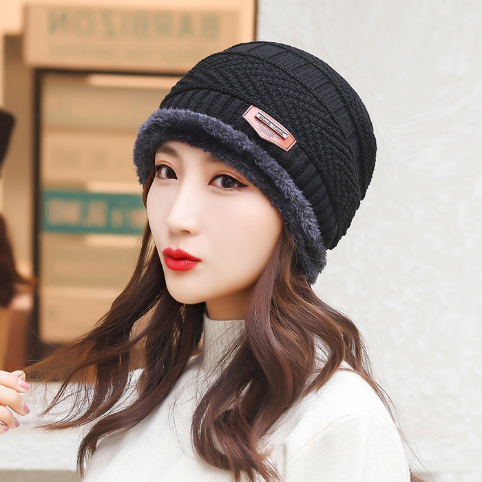 Taylor | Fleece-Lined Knit Beanie, Hat Only or with Neck Warmer