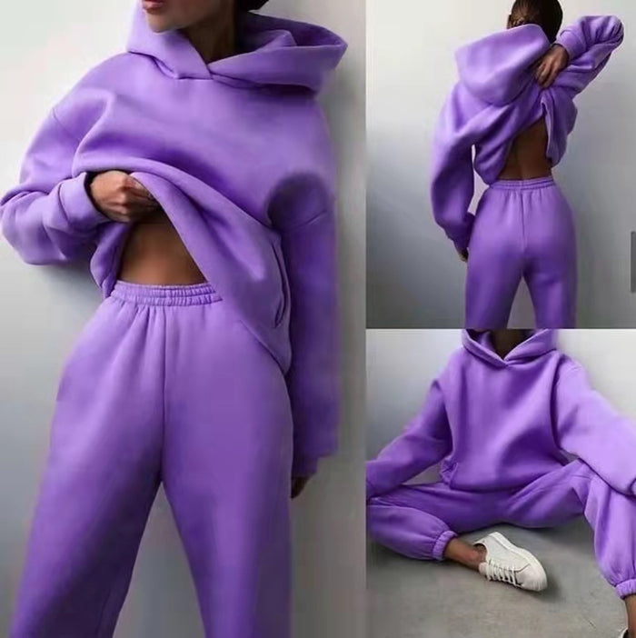 Harper | Two-Piece Hoodie and Jogger Sweatsuit Set