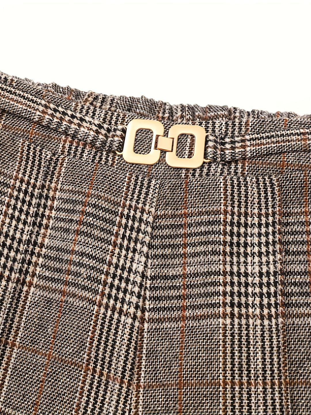 Matilda | Wide-Leg Plaid Pants