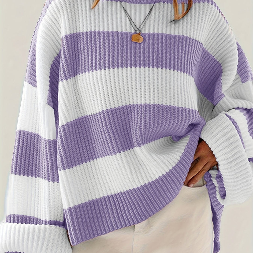 Ivy | Relaxed colorblock Sweater
