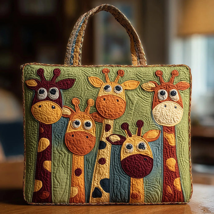 Melissa | Stylish Giraffe Art Tote Bag