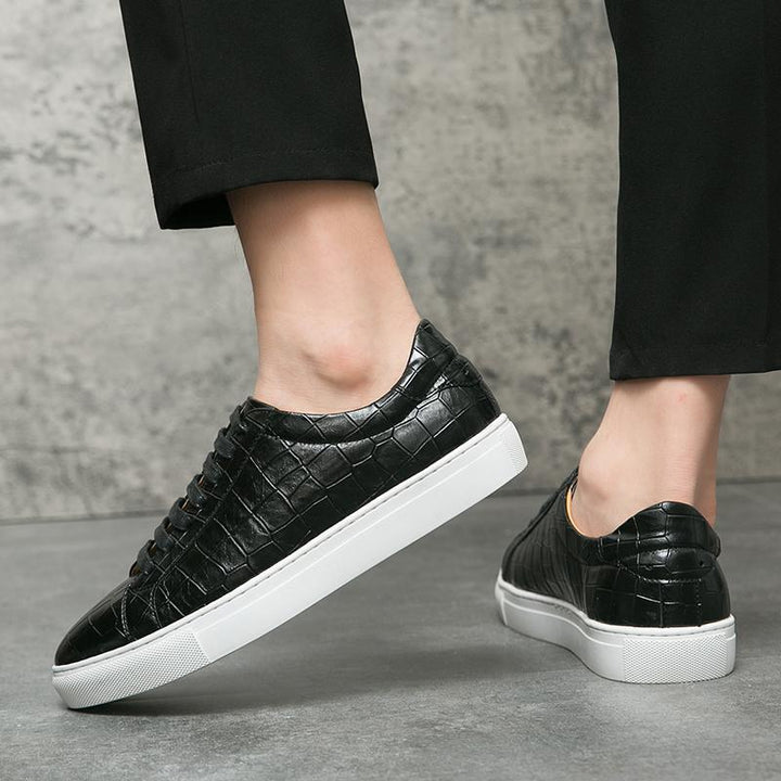 Bruno | Refined Textured Sneakers