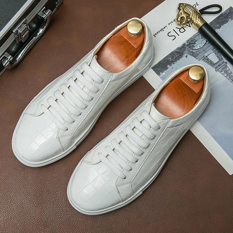 Bruno | Refined Textured Sneakers