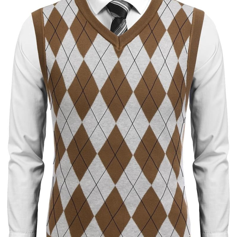 Chandler | Classic Argyle Sweater Vest