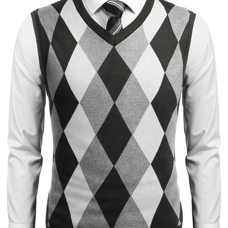 Chandler | Classic Argyle Sweater Vest
