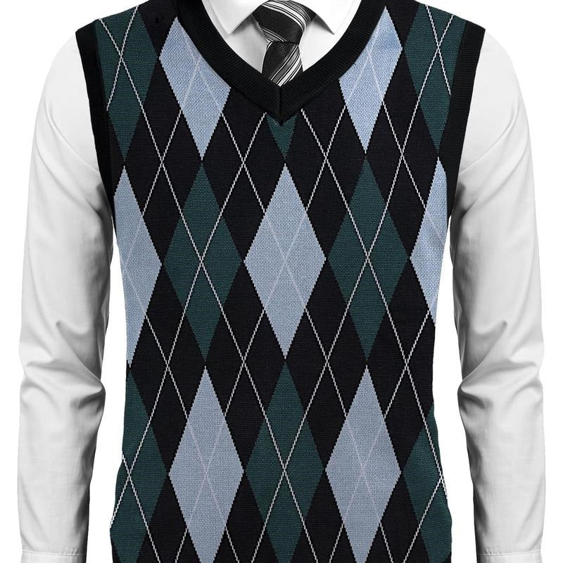 Chandler | Classic Argyle Sweater Vest