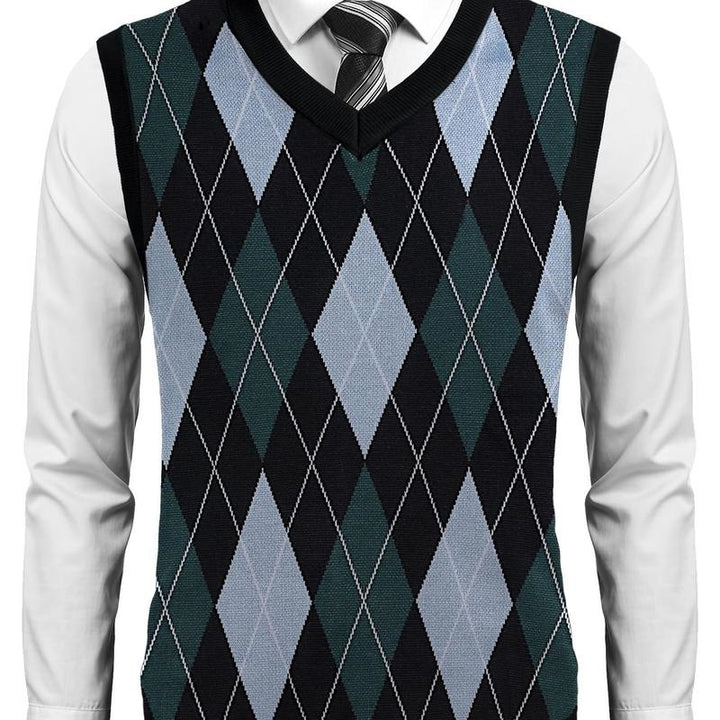 Chandler | Classic Argyle Sweater Vest