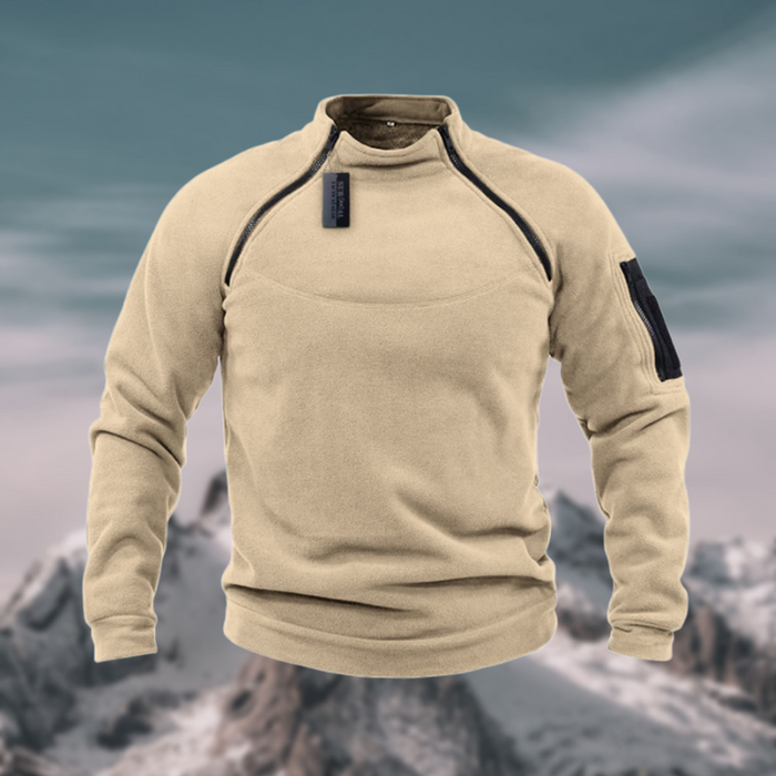 Leonard | Stand-Collar Quarter-Zip Pullover