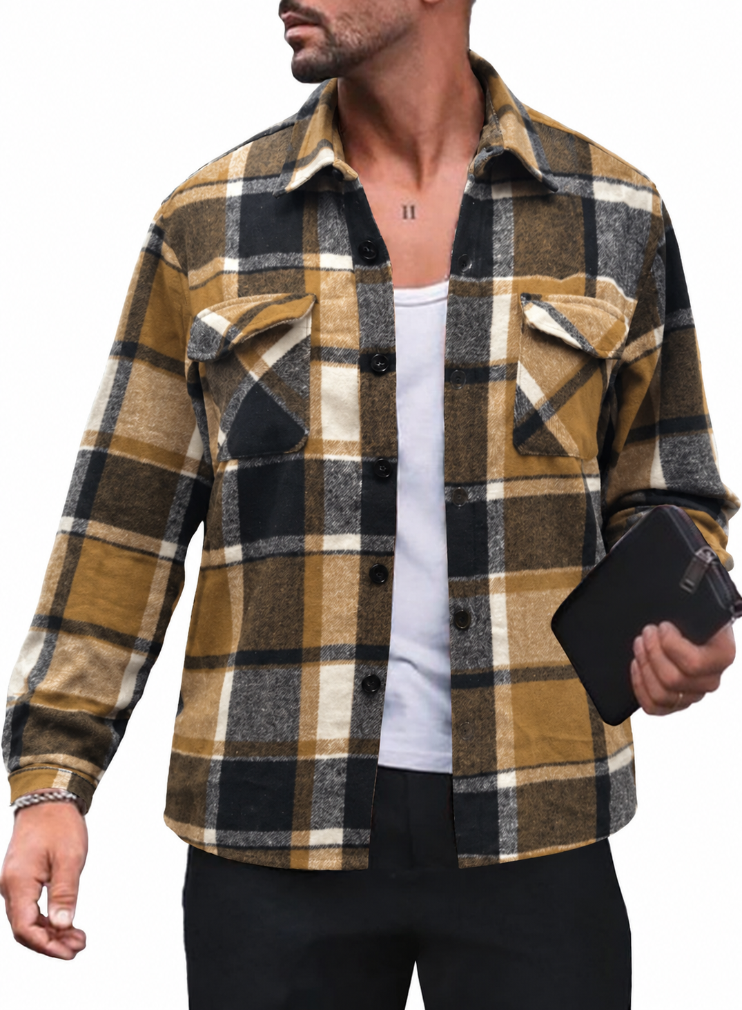 Dawson | Rugged Checked Shirt Jacket