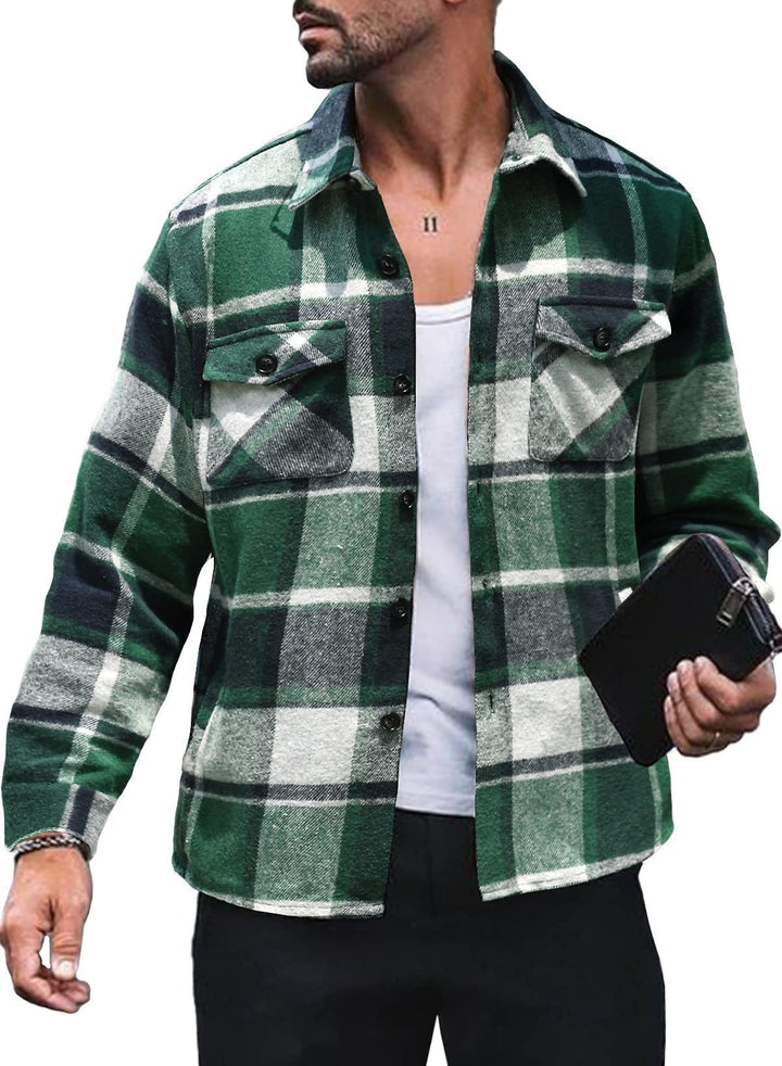 Dawson | Rugged Checked Shirt Jacket