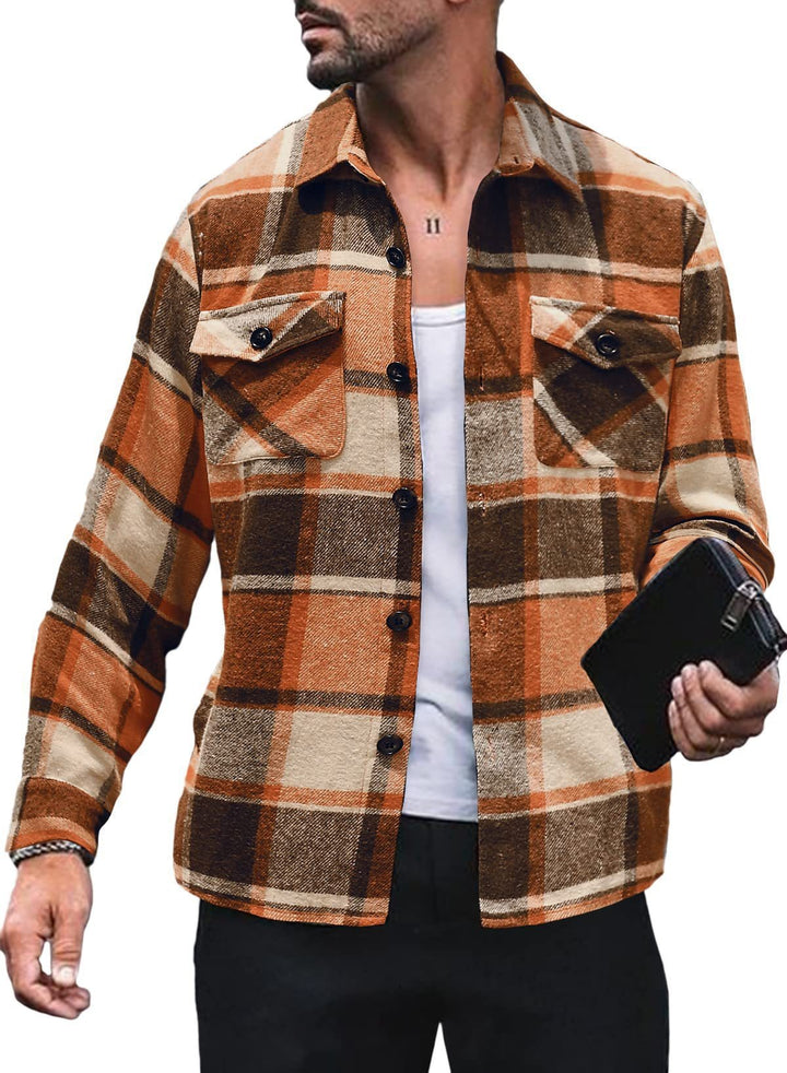 Dawson | Rugged Checked Shirt Jacket