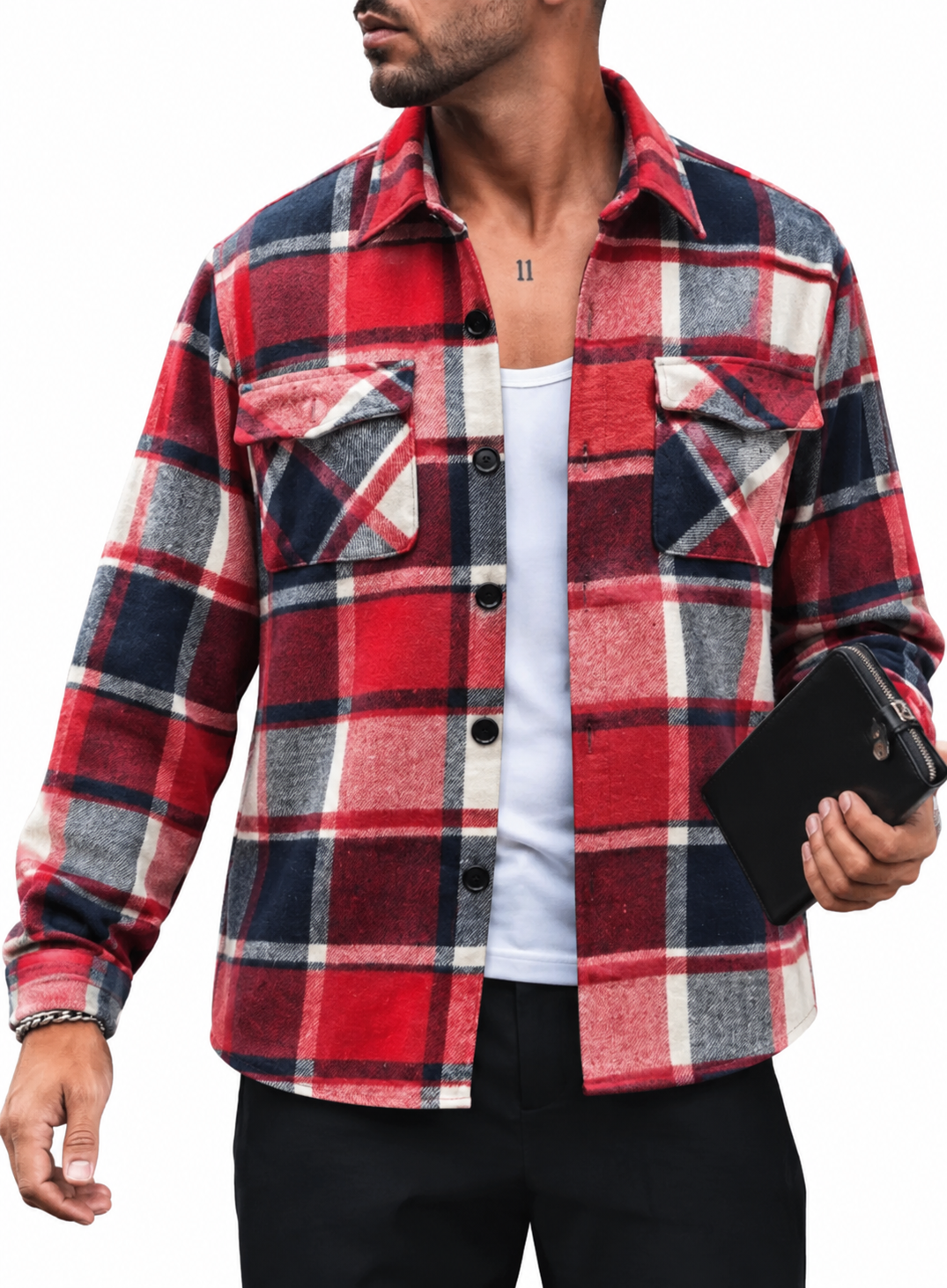 Dawson | Rugged Checked Shirt Jacket