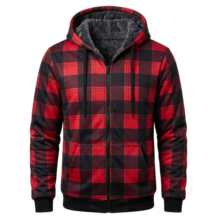 Declan | Cozy Hooded Zip-Up Jacket