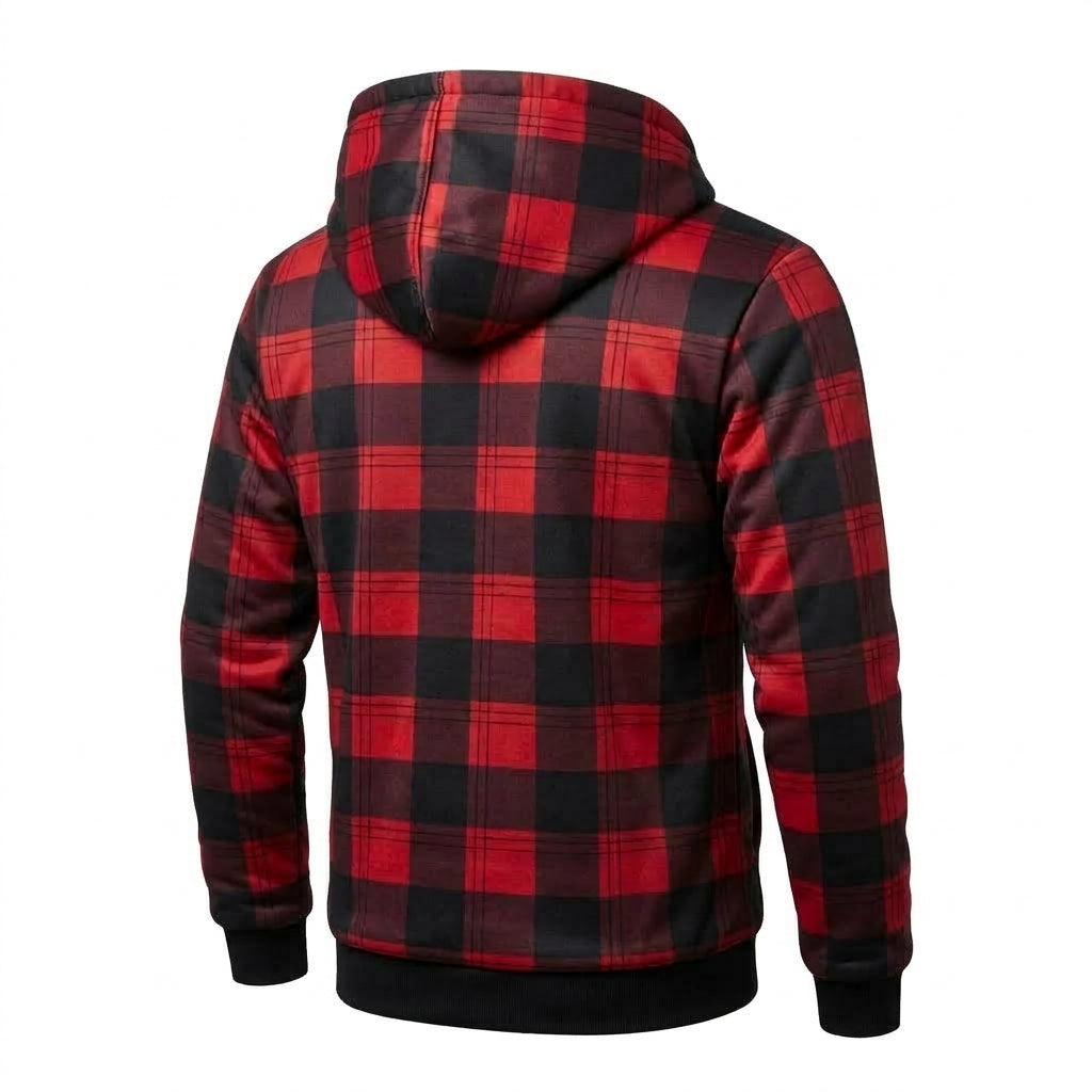 Declan | Cozy Hooded Zip-Up Jacket
