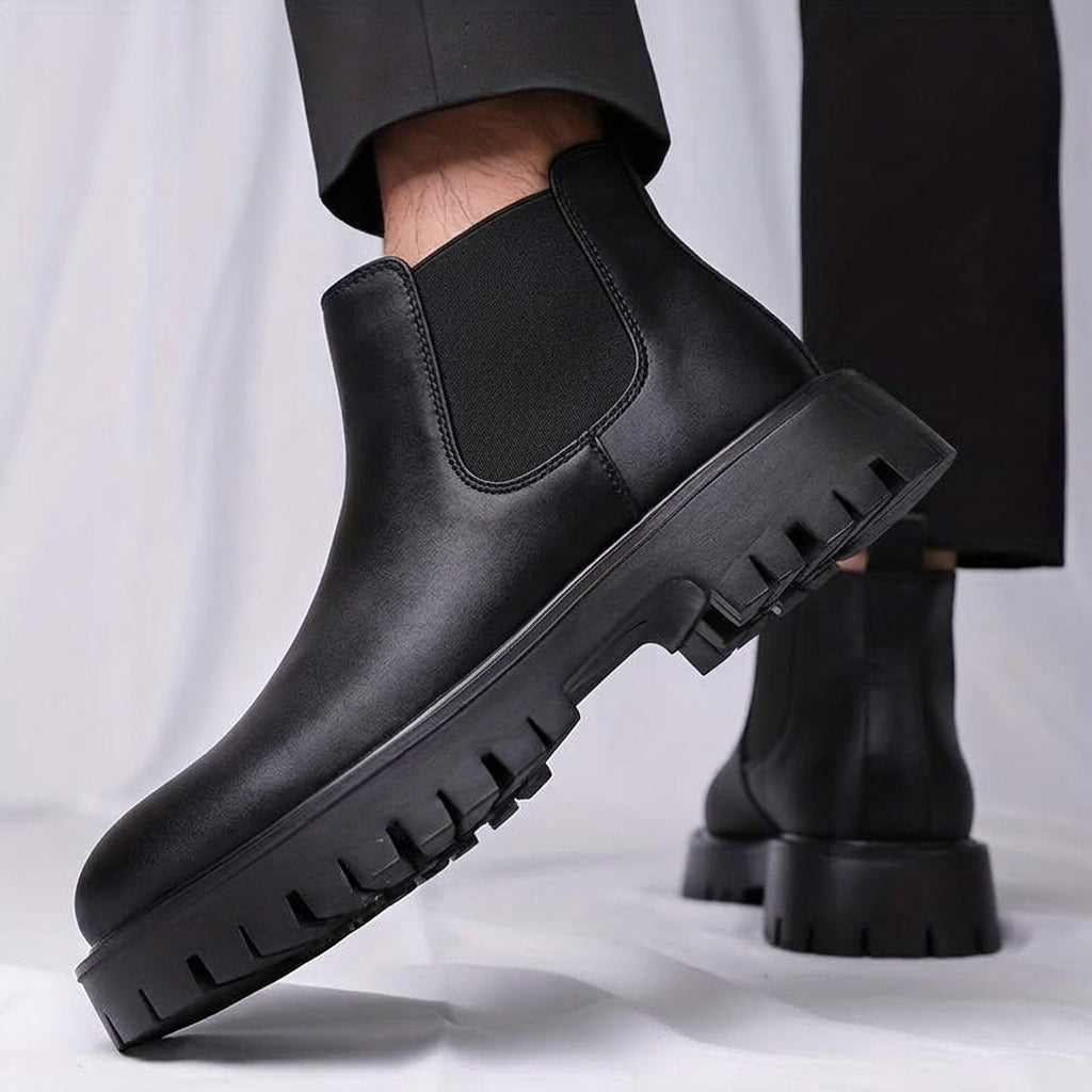 Foster | Rugged-Sole Chelsea Boots