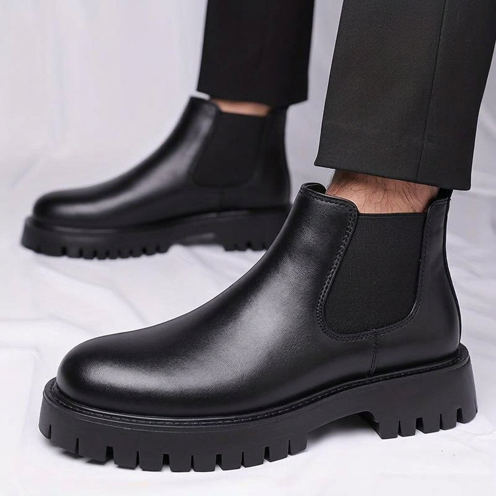 Foster | Rugged-Sole Chelsea Boots